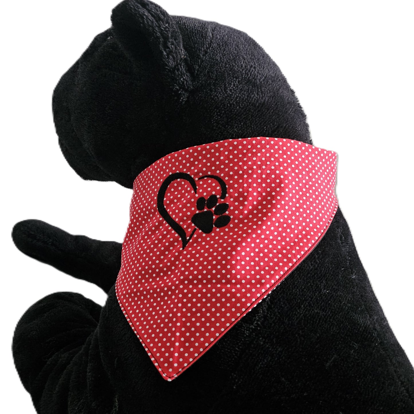 HALSTUCH - HERZPFOTE 🐾❤️ 53-55 cm