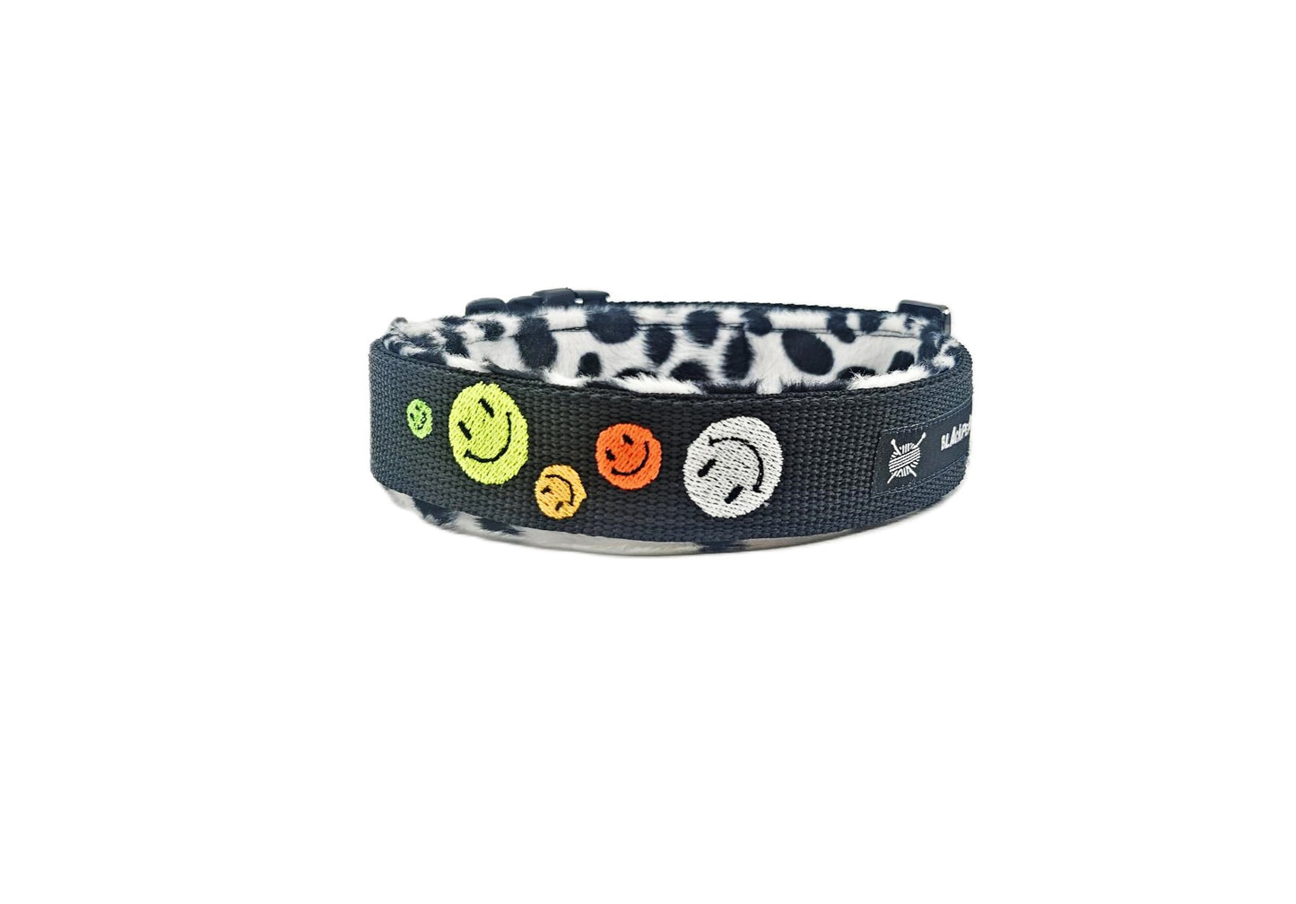 HALSBAND - COLORFUL SMILES 😎🐾 36–40 cm