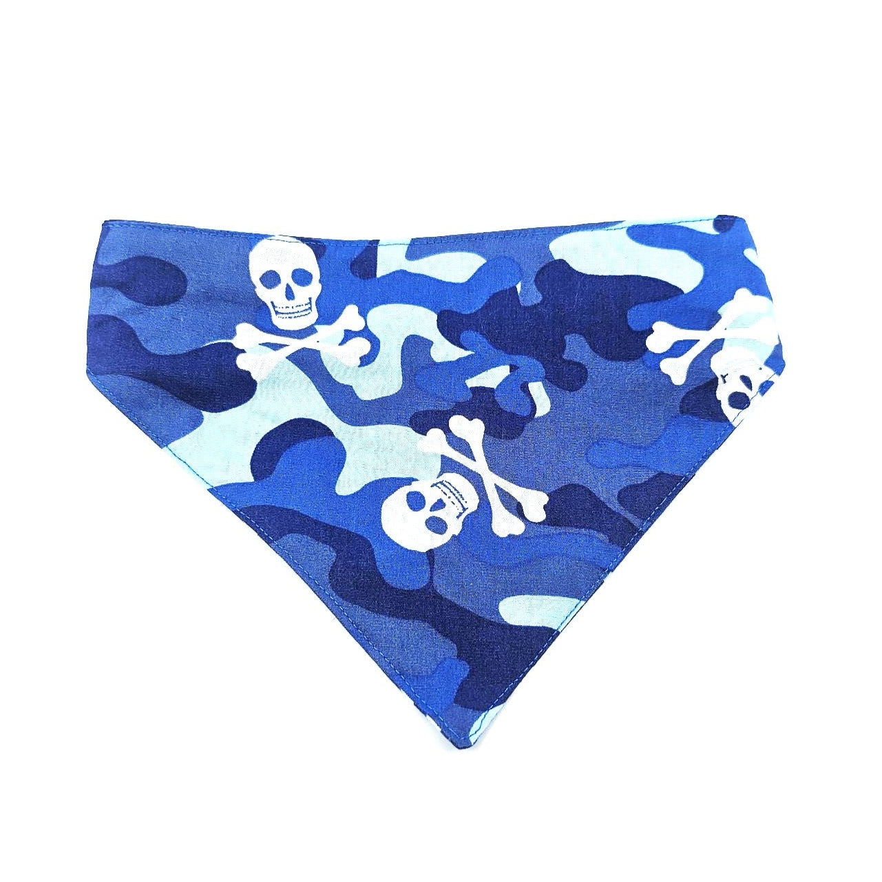 Halstuch -Blue Rebel 💀 38-40 cm