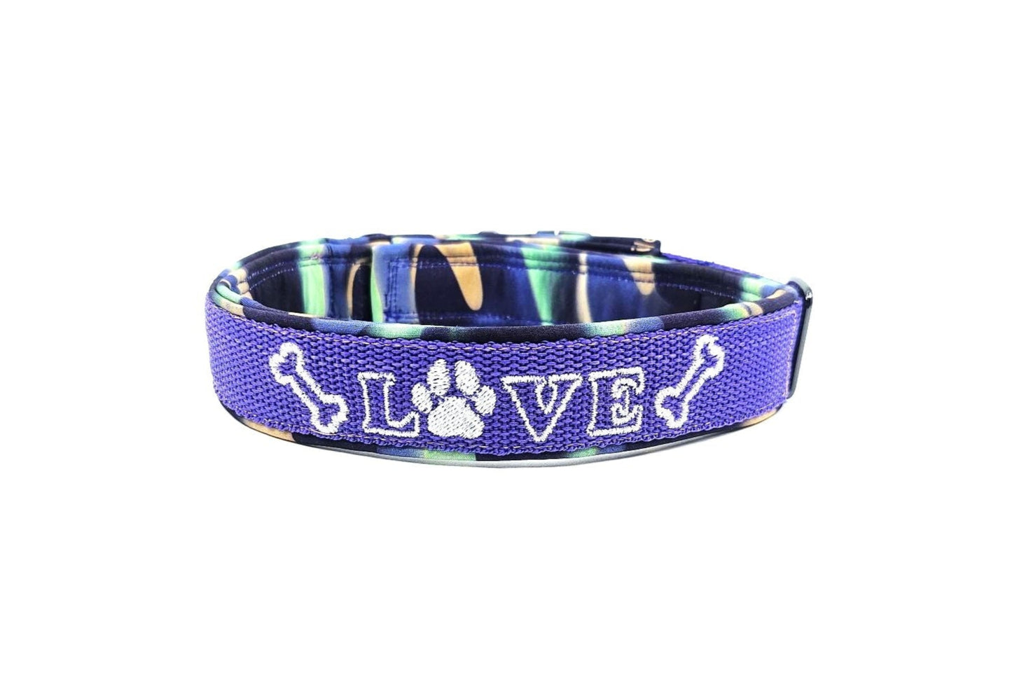 HALSBAND - PURPLE LOVE 💜🐾 38–43 cm