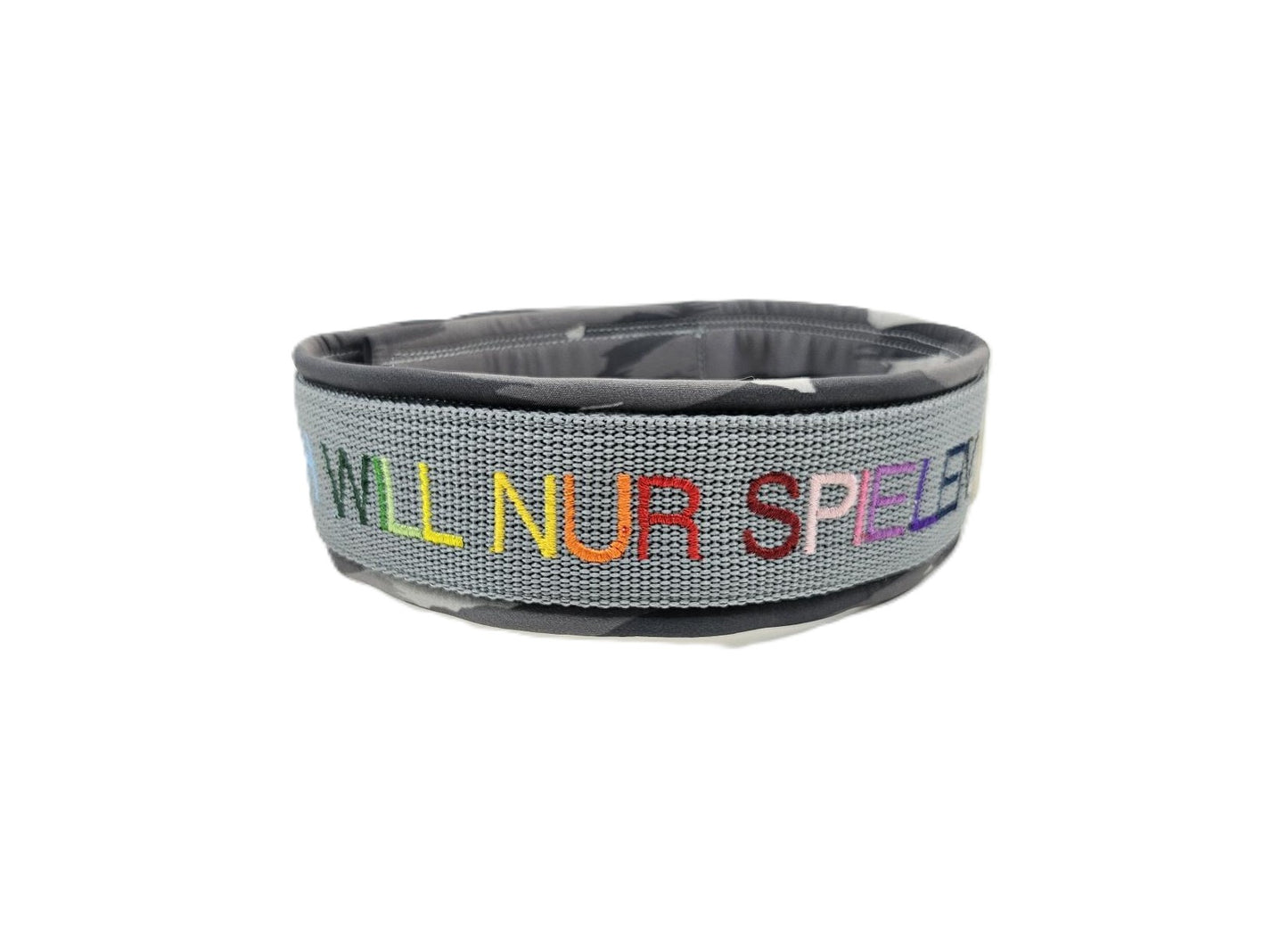 HALSBAND - ICH WILL NUR SPIELEN 🐾🌈