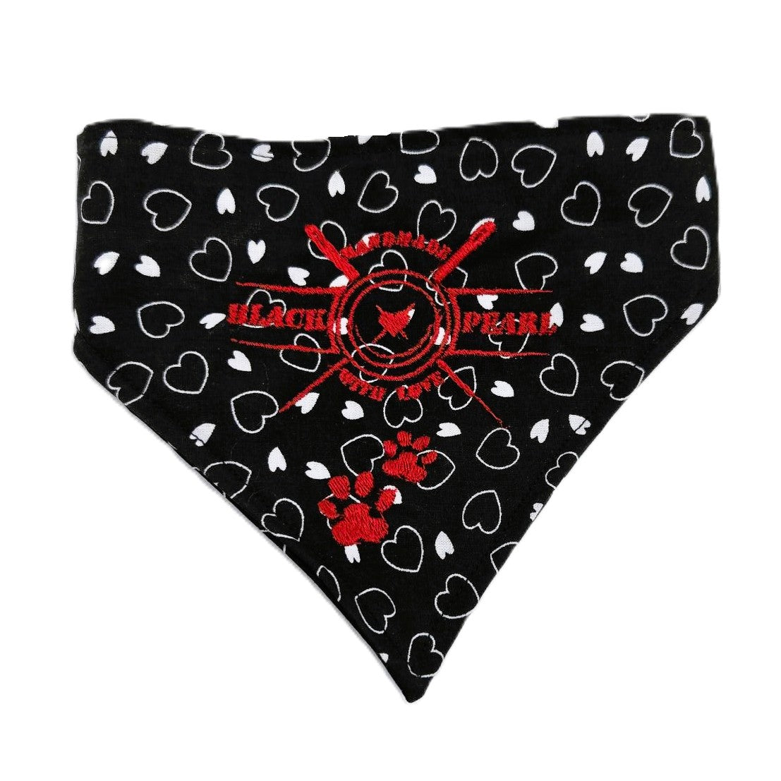 HALSTUCH - BLACK PEARL 🖤 32-34 cm