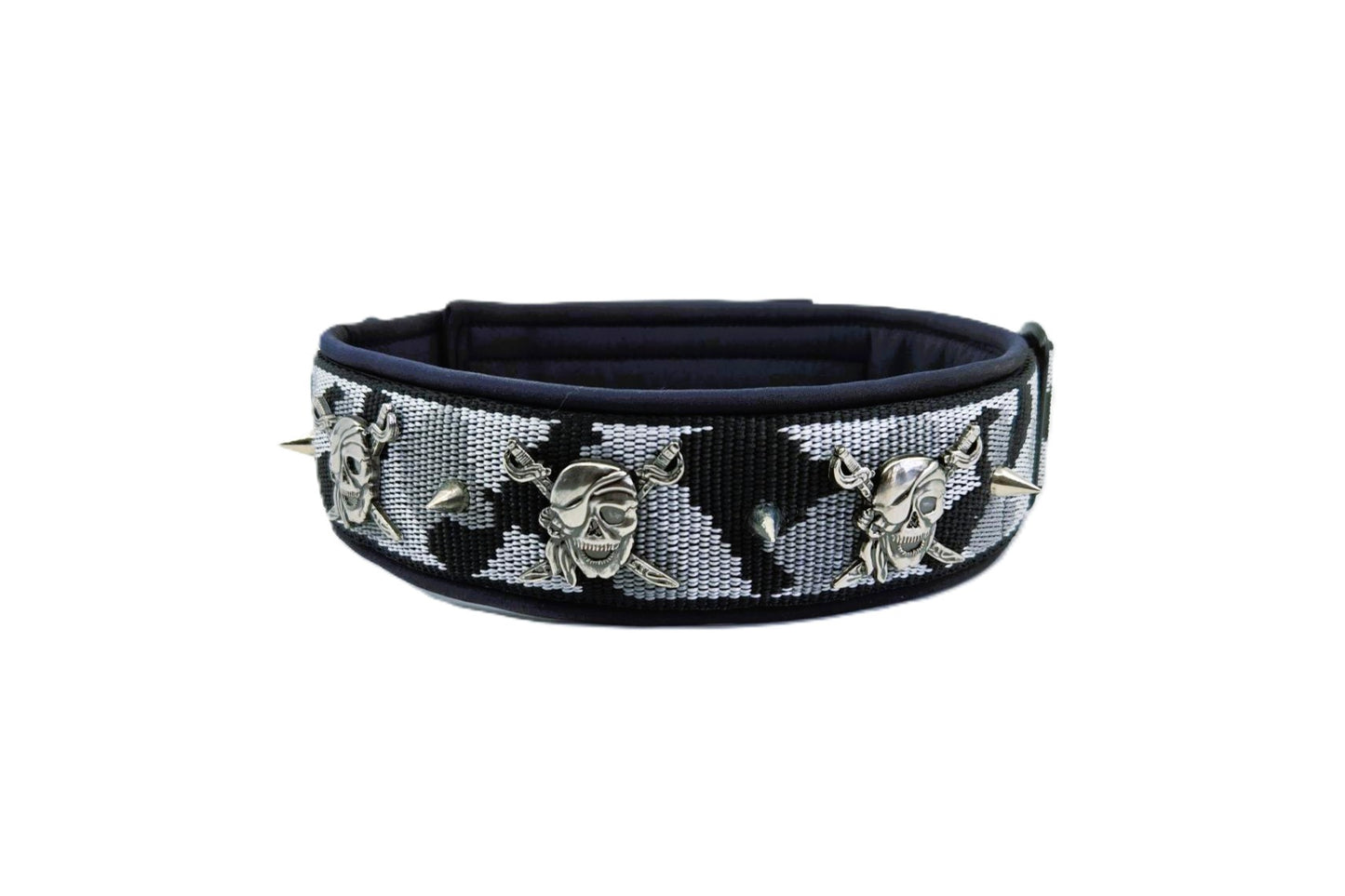 HALSBAND - SKULL CAMO 🖤💀 42–50 cm