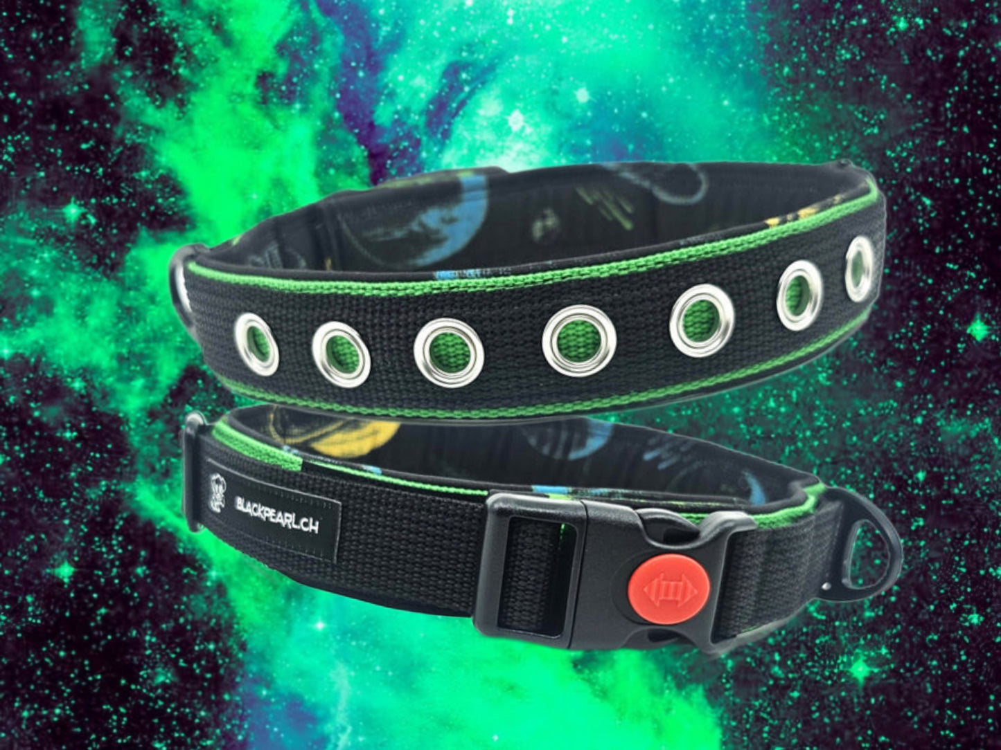 HALSBAND - GREEN GALAXY 🪐