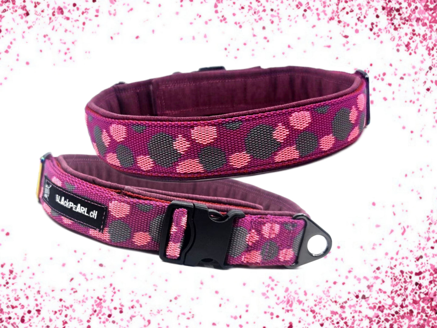 HALSBAND - BERRY DOTS 🌸🍓42–45 cm