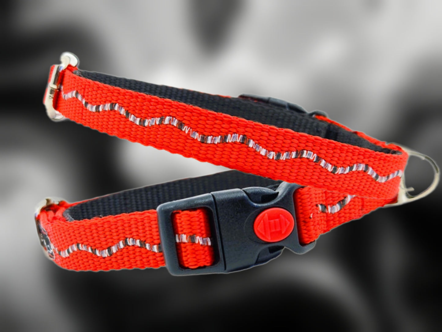 HALSBAND - Red Wave ❤️🐾