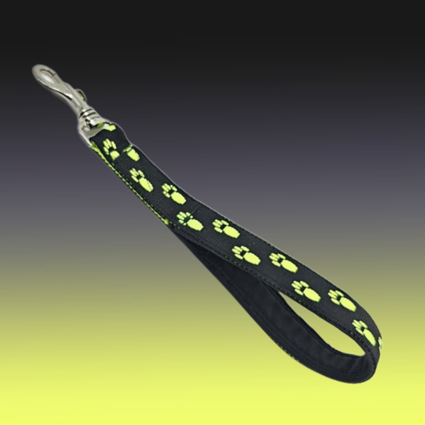 KURZFÜHRER LEINE - Neon Eyes 🖤💛