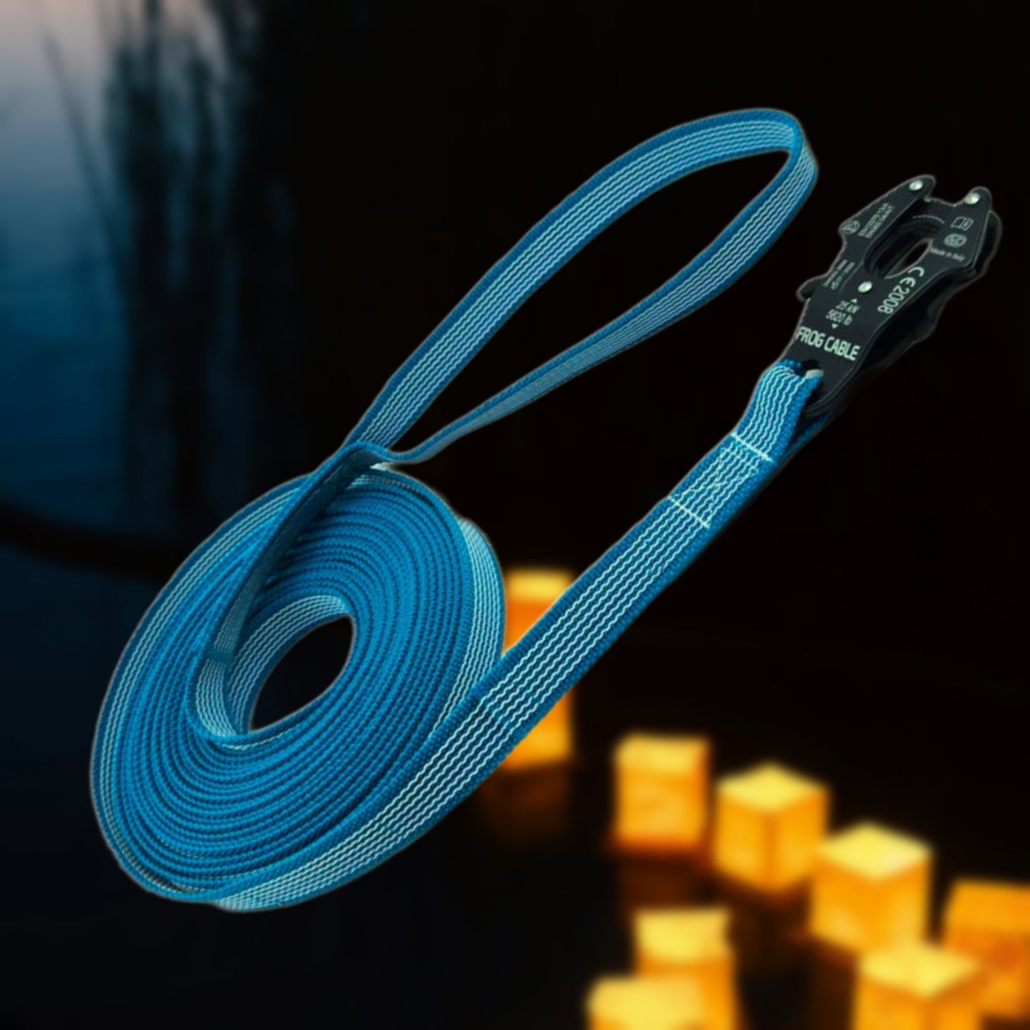 SCHLEPPLEINE – SoftGrip Türkis 🌊 7 m