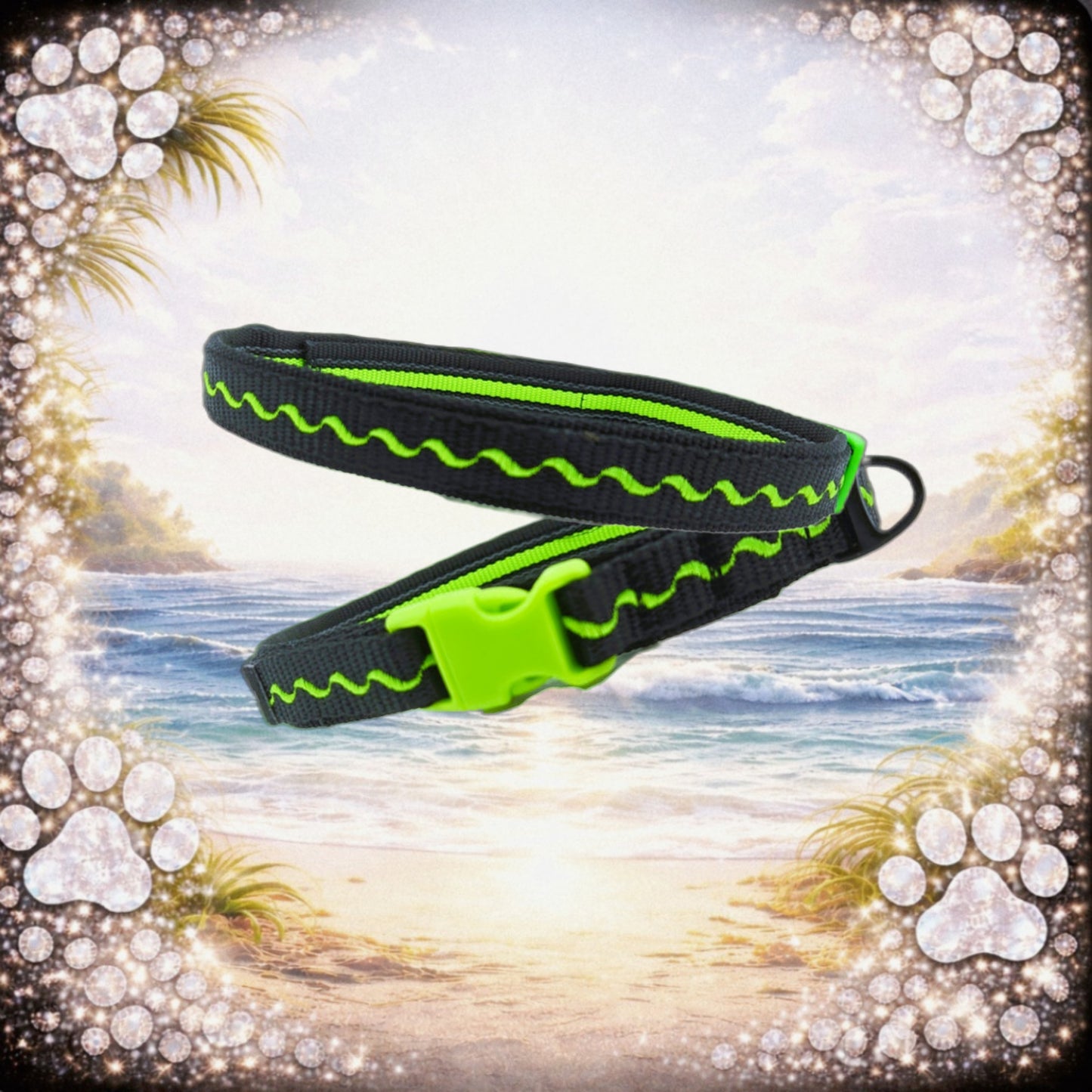 HALSBAND - Neon Stitch 🌟 42-50 cm