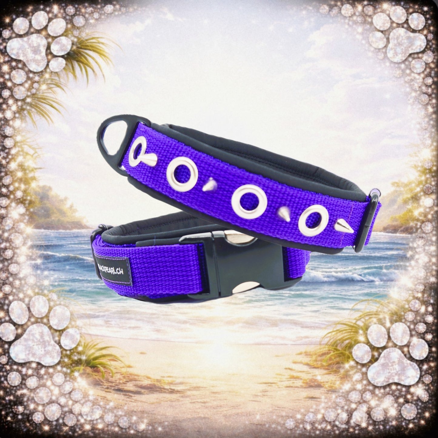 HALSBAND - Amethyst Punk💜