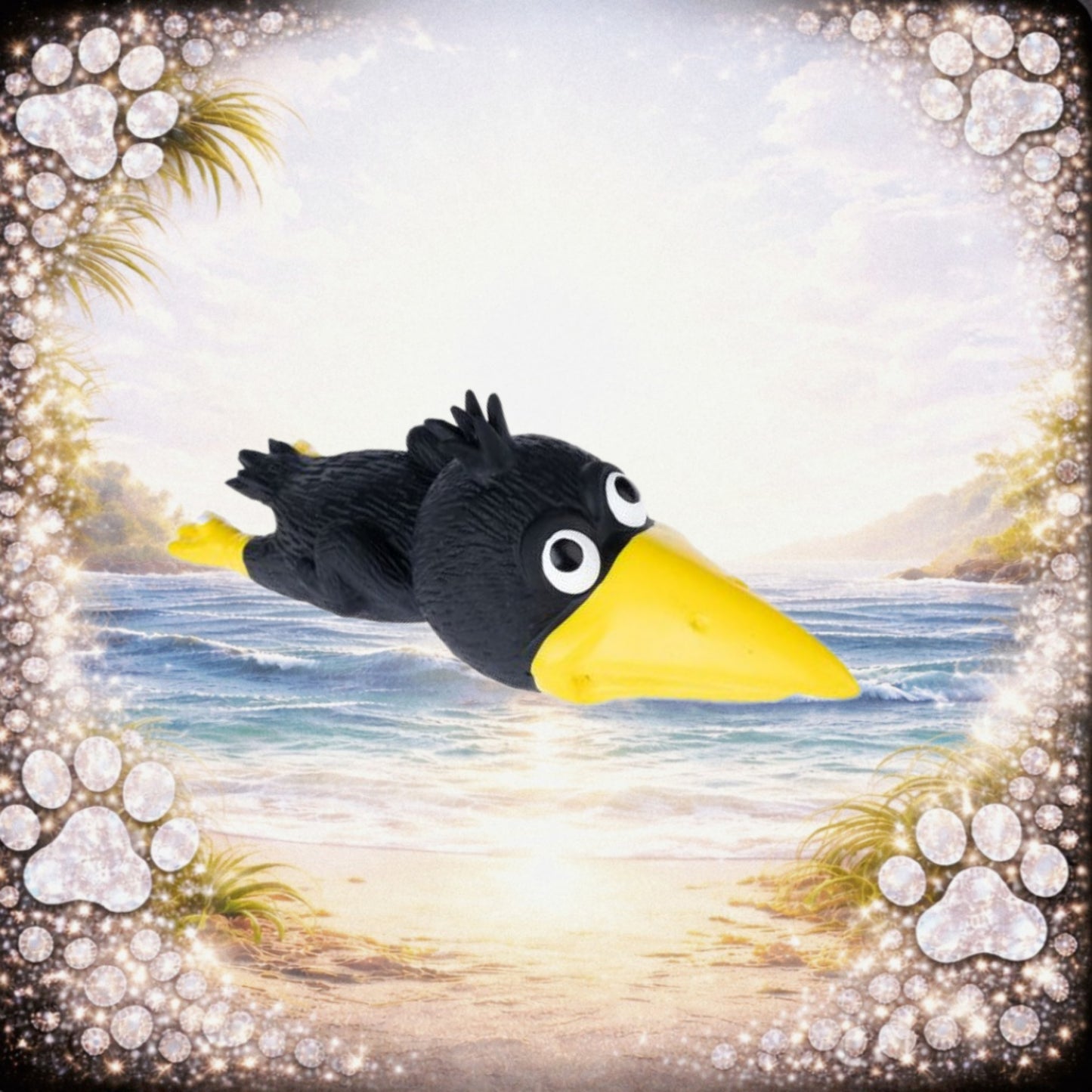 🔊 - „Krähe“ Ø 6 cm 🐦