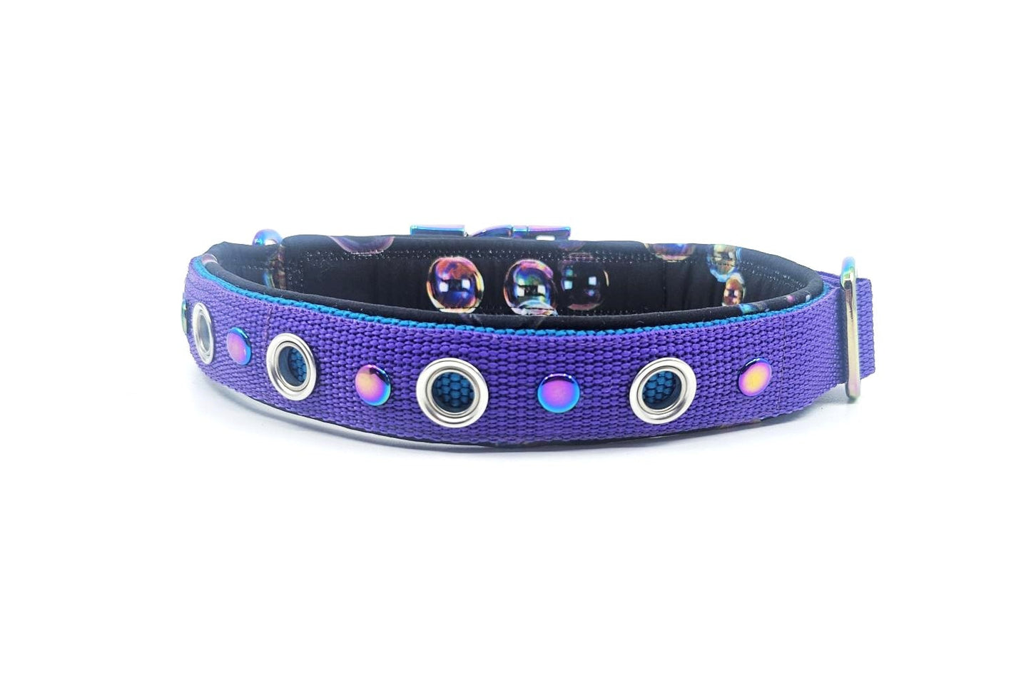 HALSBAND - PURPLE SOAP BUBBLES💜 42–52 cm