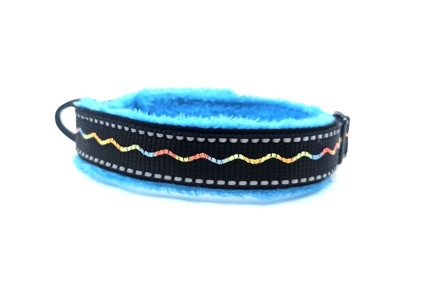 HALSBAND - BLUE FLASH ⚡💙 32–42 cm