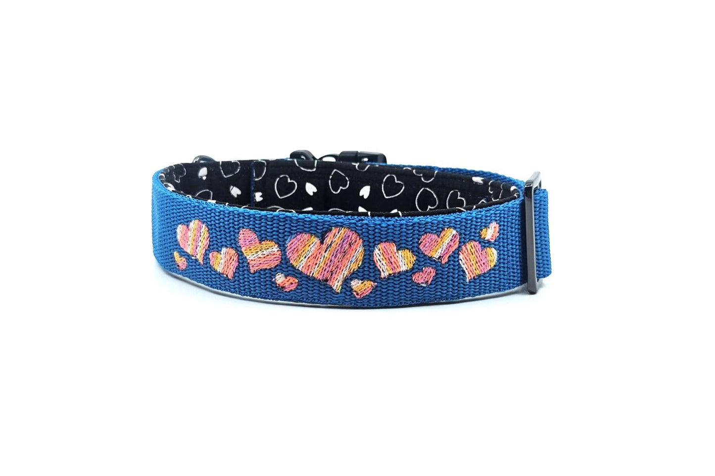 HALSBAND - BLUE HEART 💙🐾 34–41 cm