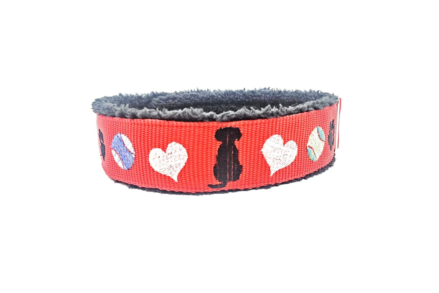 HALSBAND - DOG HEART ❤️🐶 47–55 cm..