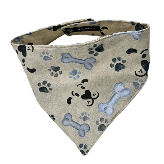HALSTUCH - „Wuff & Fun“ 🦴🐾 46-48 cm