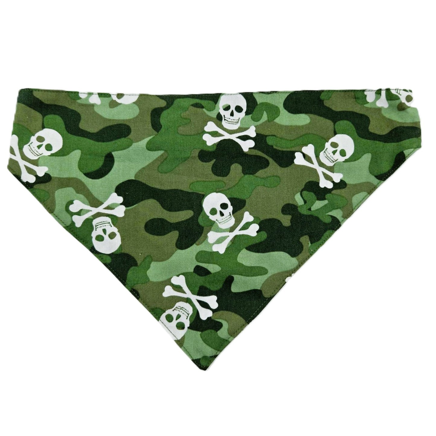 Hundehalstuch - Jungle Rebel💚💀 59-61 cm