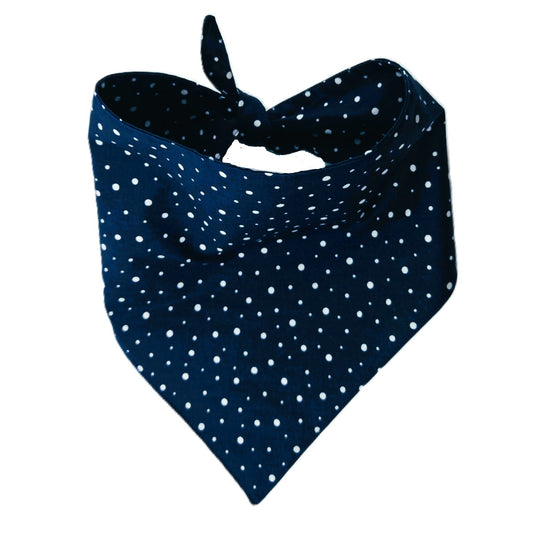 Halstuch - Navy Dots🔵 35-38 cm