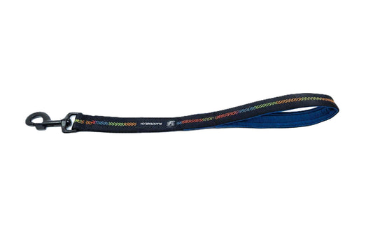 KURZFÜHRER LEINE - Black Neon , 44 cm