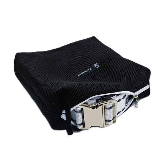 WASCHBEUTEL (AUFBEWAHRUNG) - White ZIPPER ⬜⬛◽◾