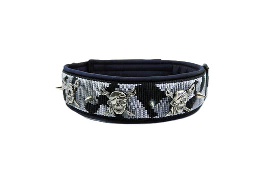 HALSBAND - SKULL CAMO 🖤💀 42–50 cm