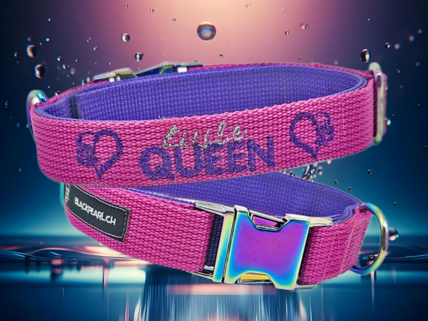 HALSBAND - little Queen 💜 34-43 cm