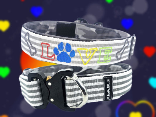 HALSBAND - COLORFUL LOVE 💛❤️ 57–62 cm