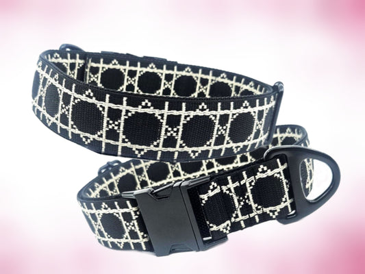 HALSBAND -  BLACK & WHITE GEOMETRIC 🖤🤍