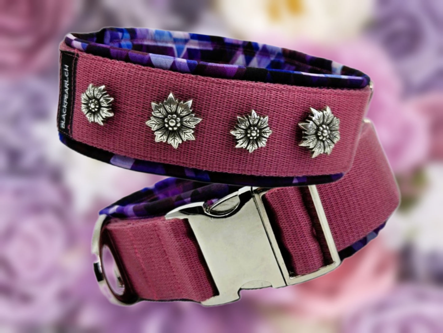 HALSBAND NACH WUNSCH MIT NIETEN/CONCHOS