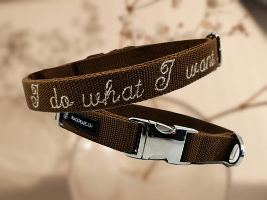 HALSBAND - I do what i want...!😎🤎