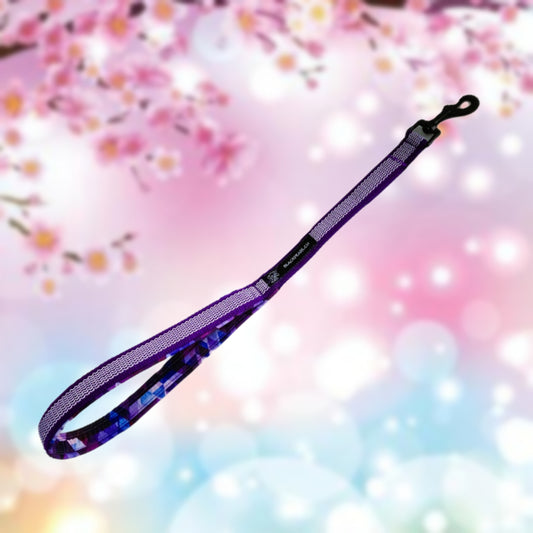 KURZFÜHRER LEINE - Lila Grip✨ 49 cm