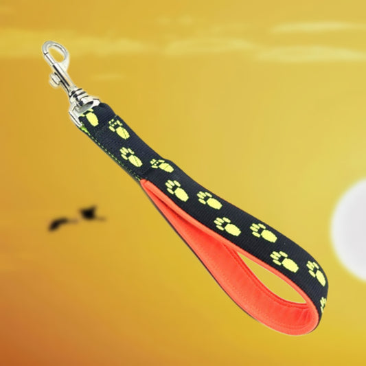KURZFÜHRER LEINE - Safety Pawtrol 🍊🐾 28 cm