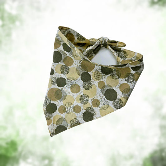 Halstuch - Nature Dots 🌿🟤38-46 cm