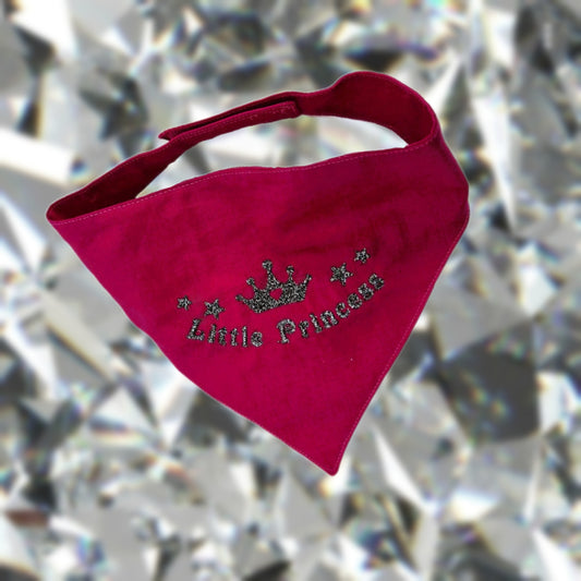HALSTUCH - LITTLE PRINCESS 👑🐾 44-46 cm