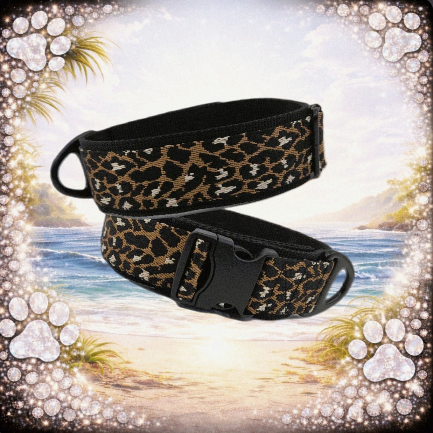 HALSBAND - Savanna Style 🤍🤎🖤 🐆