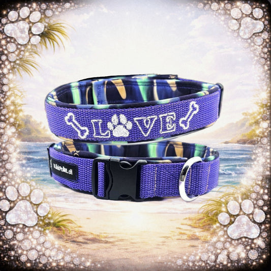 HALSBAND - PURPLE LOVE 💜🐾