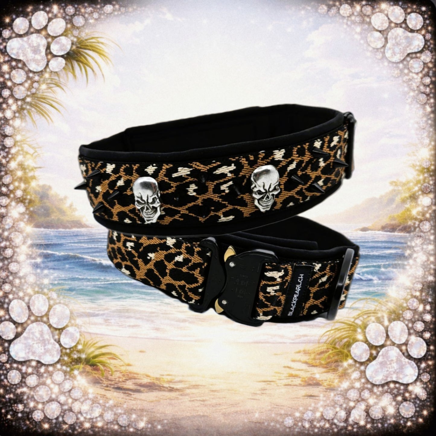 HALSBAND - Skullstorm🌩️💀 44-54 cm