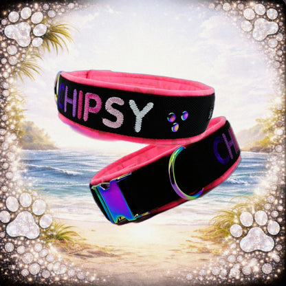 HALSBAND NACH WUNSCH MIT ODER OHNE BESTICKUNG