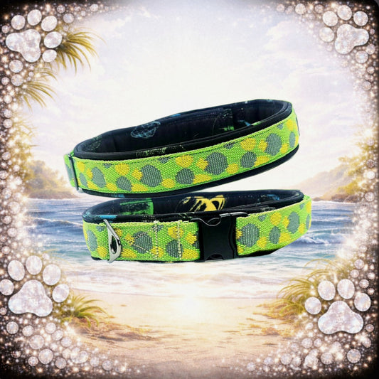 HALSBAND - GREEN POINTS 🟢🟡  49–53 cm