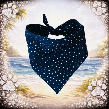 Navy Dots🔵 35-38 cm