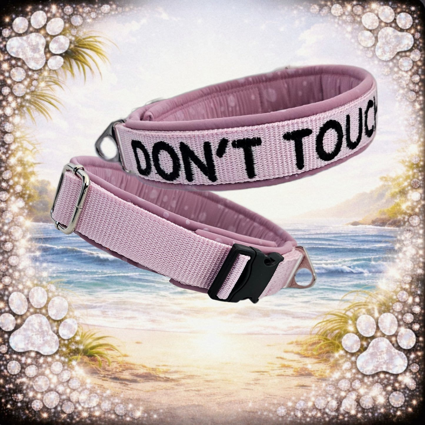 HALSBAND -  Don’t Touch Babe 💗🐾