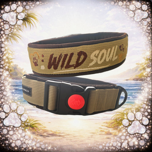 HALSBAND - Wild Soul 🤍🟡🤎