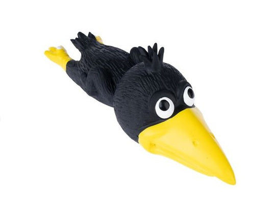 HUNDESPIELZEUG 🔊 - „Krähe“  Ø 6 cm 🐦